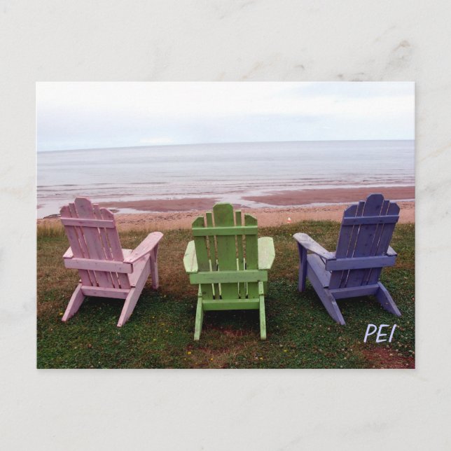 Three chairs postcard (Front)