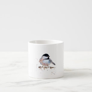 Three Chickadees Espresso Cup