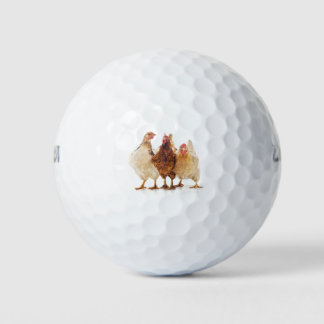 Three Chickens Golf Balls