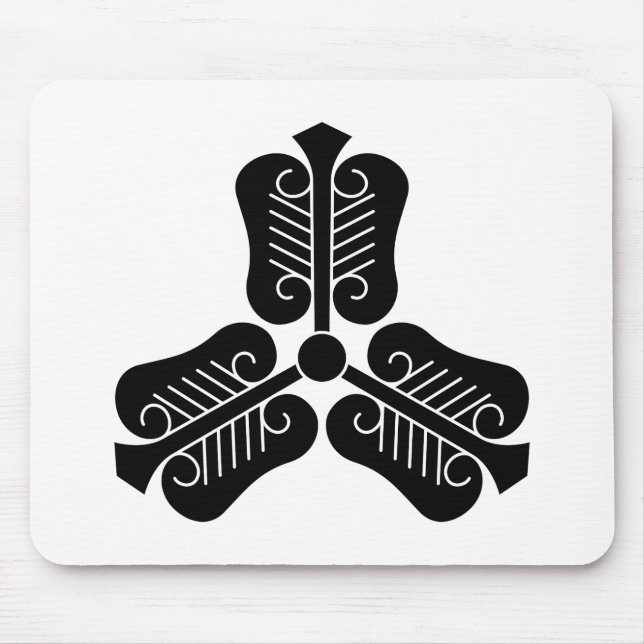 Three Chinese fans Mouse Pad (Front)