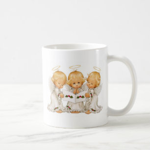 Three Christmas Angels Coffee Mug