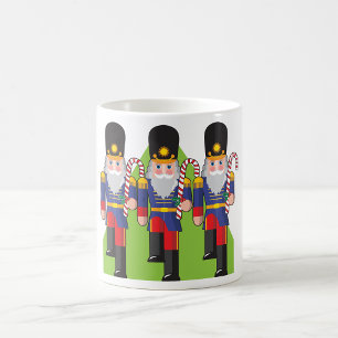 Three Christmas Toy Soldiers Coffee Mug