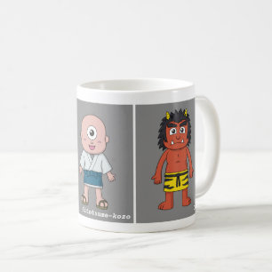 Three Classic Japanese Yokai Coffee Mug