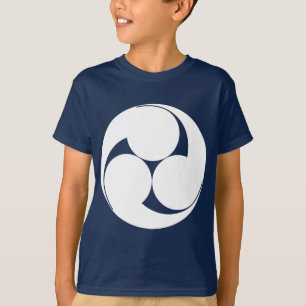 Three clockwise swirls (Sugaki) T-Shirt