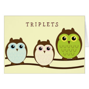 Three Colourful Owls