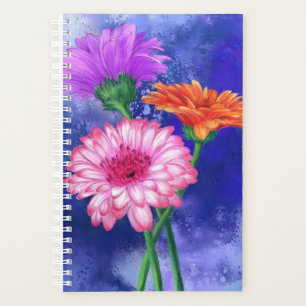 Three Colours Gerberas Planner