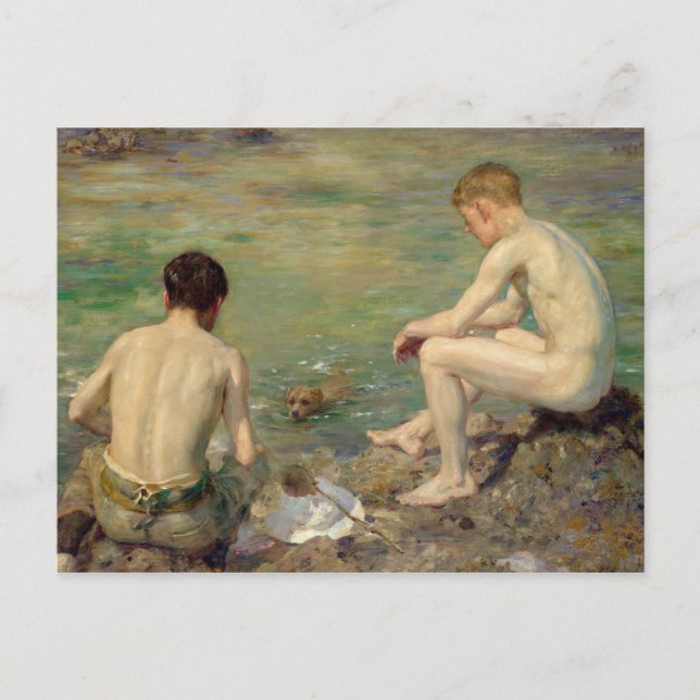 Three Companions Postcard (Front)