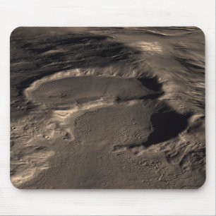 Three craters in the eastern Hellas region of M Mouse Pad