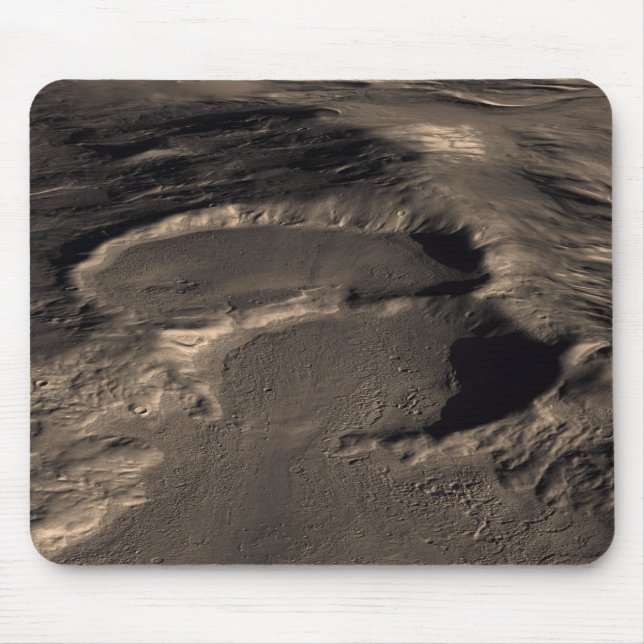 Three craters in the eastern Hellas region of M Mouse Pad (Front)
