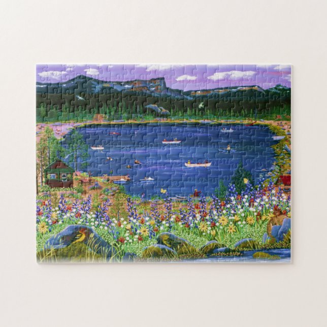 Three Creeks Lake Puzzle (Horizontal)