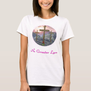 Three Crosses Christian t-shirt