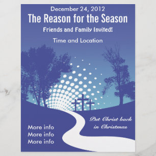 Three Crosses Holiday Program Flyer