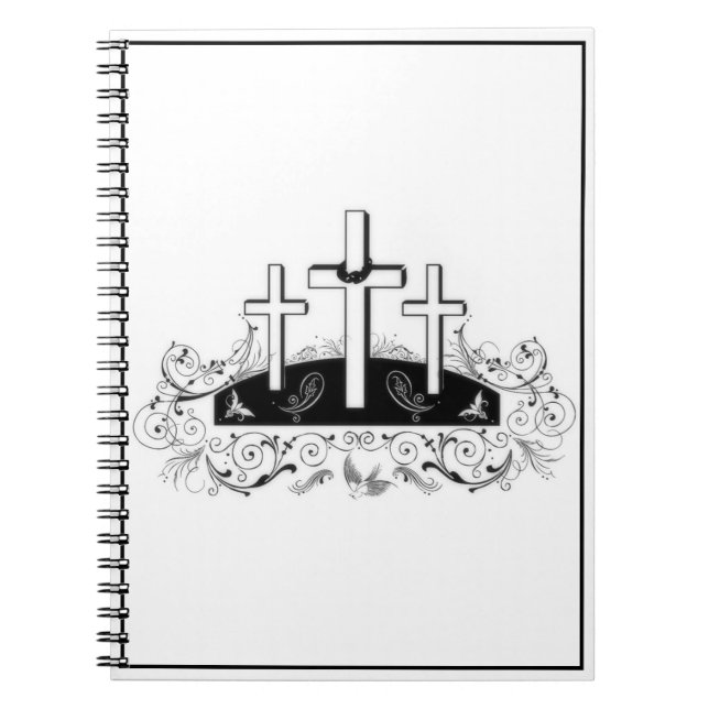 Three crosses notebook (Front)