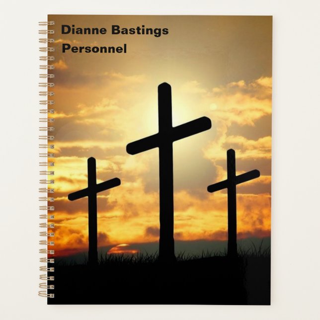 Three Crosses  Planner (Front)