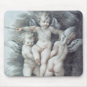 Three Cupids Mouse Pad