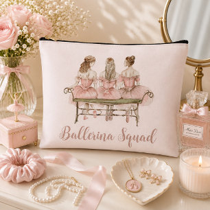 Three Cute Ballerinas Accessory Pouch