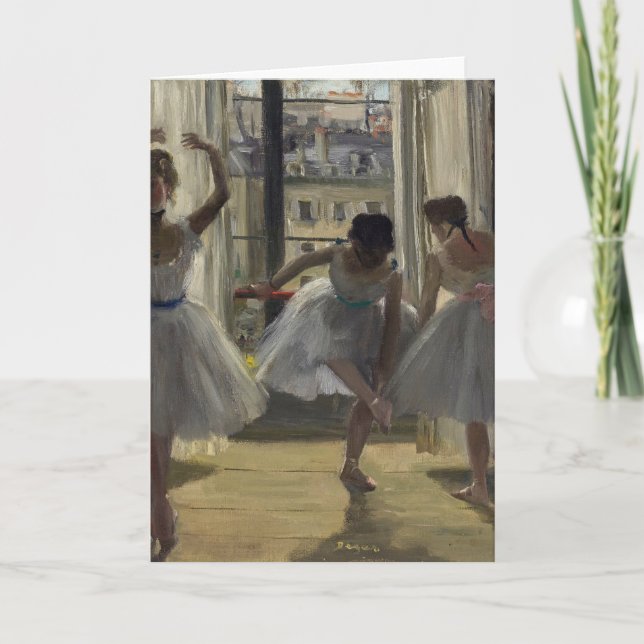 Three Dancers | Edgar Degas Card (Front)