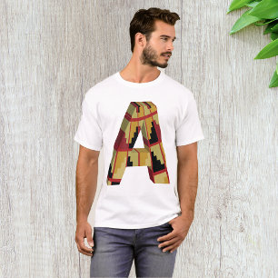 Three Dimensional Letter A T-Shirt