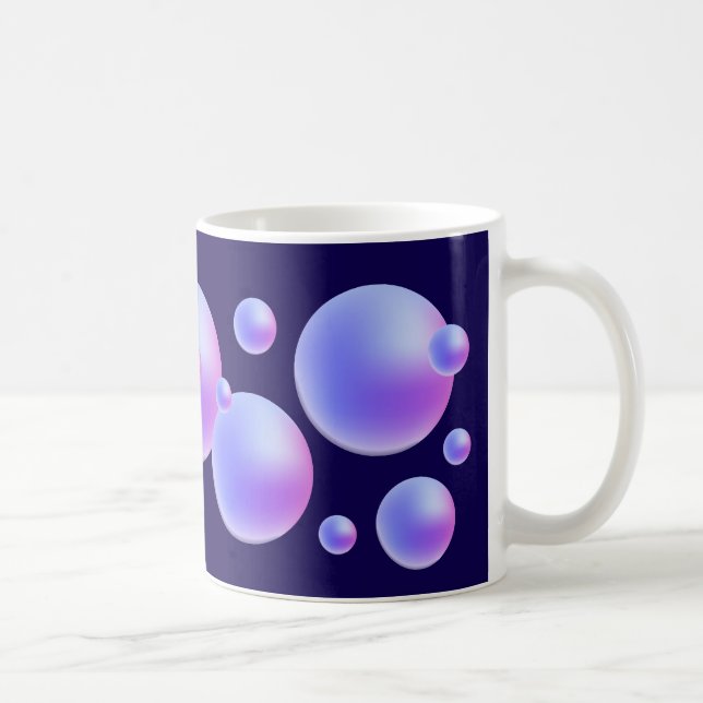 three dimentional ball design coffee mug (Right)