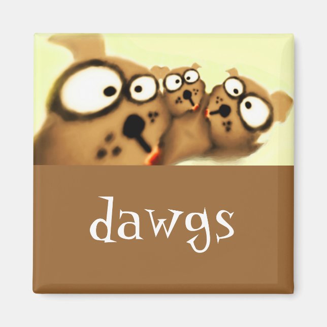 Three Dog Magnet (Front)