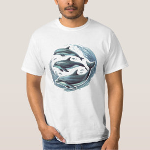 Three Dolphins T-Shirt