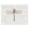 Three Dragonfly French Carte Postale Decoupage Set