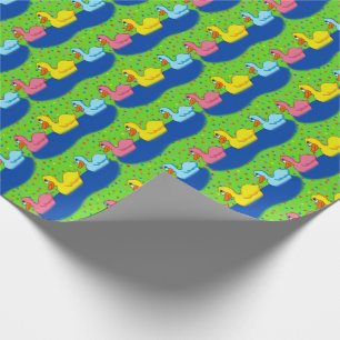 Three Ducks Wrapping Paper