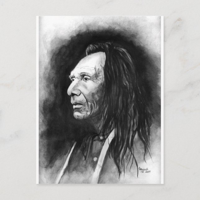 Three Eagles Nez-Perce Postcard (Front)