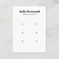 THREE EARRING HOLE SETS  BACK LOGO SOCIAL ICONS