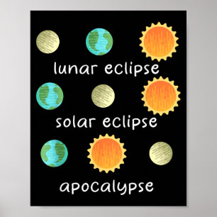 Three Eclipse Learn Science Teacher Space Poster