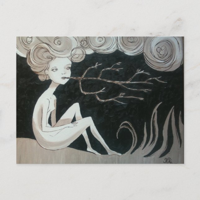 Three elements postcard (Front)