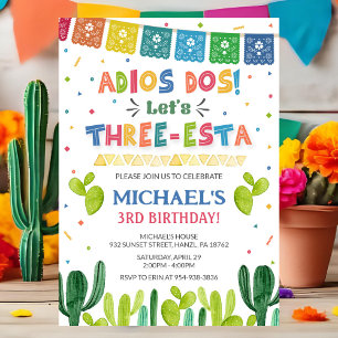 Three Esta Birthday Invitation