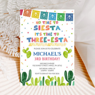 Three Esta Birthday Invitation