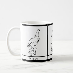 Three even wiser monkeys bring new wisdom coffee mug