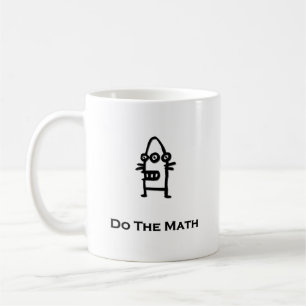 Three Eye Bot Do The Math Coffee Mug