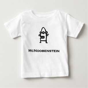 Three Eye Bot McNoobenstein Baby T-Shirt