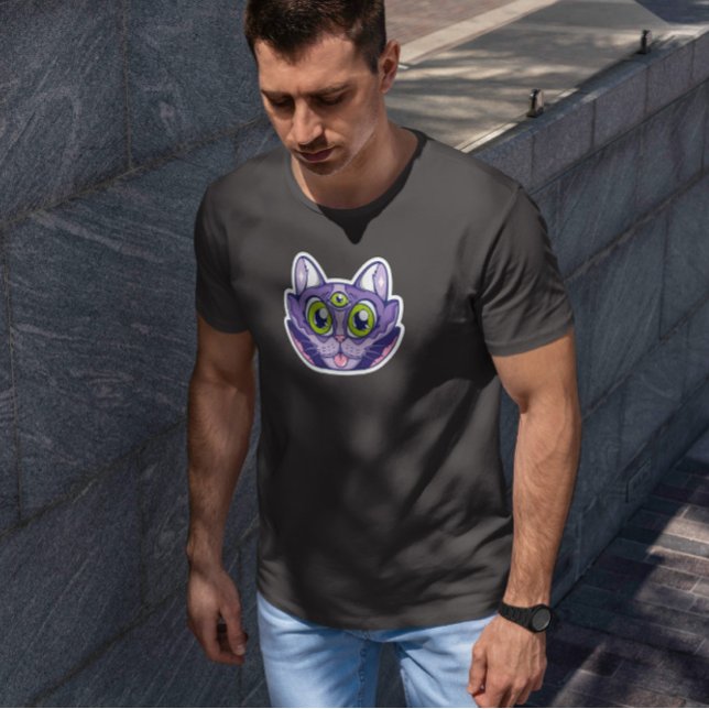 Three Eyed Cat T-Shirt (Creator Uploaded)