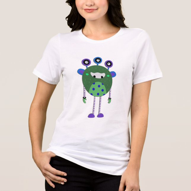 Three-Eyed Clover Tri-Blend Shirt (Front)