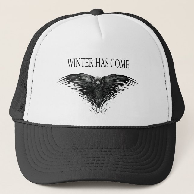 Three eyed raven! Game of thrones new season! Trucker Hat (Front)