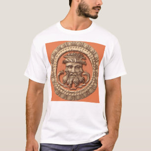 three faces print T-Shirt