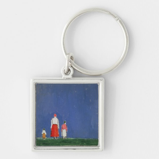 Three Figures, 1913-28 Key Ring (Front)