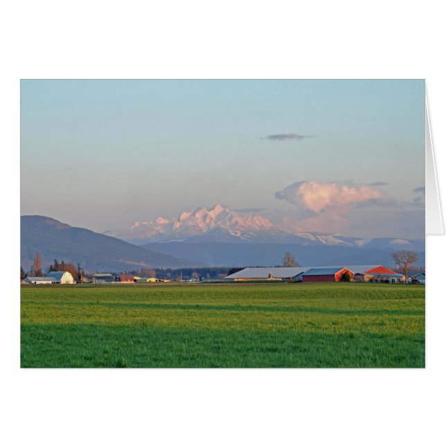 Three Fingers Mountains in Washington State (Front Horizontal)