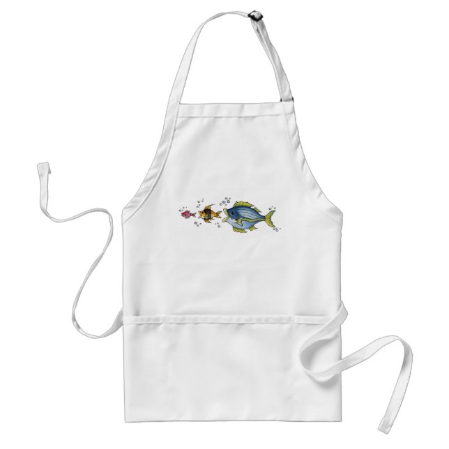 Three Fish - Apron (Front)