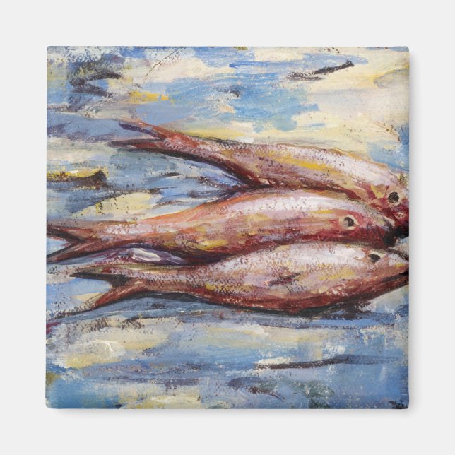 Three Fish Magnet (Front)