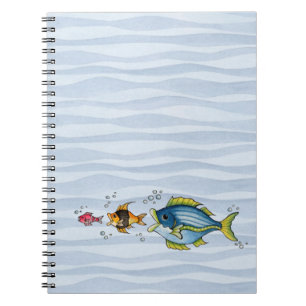 Three Fish - Notebook