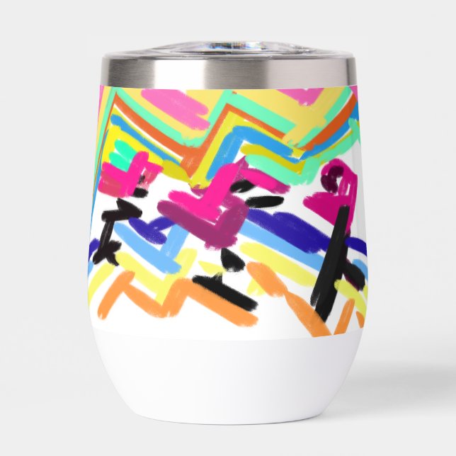 Three flamingo sunset tattoo (Front)