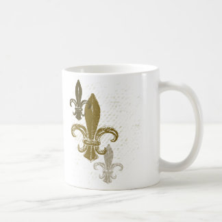 Three Fleur De Lis Coffee Mug
