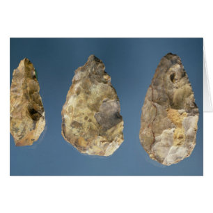 Three flint tools