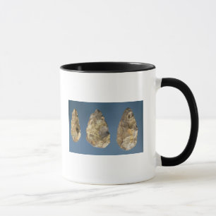 Three flint tools mug