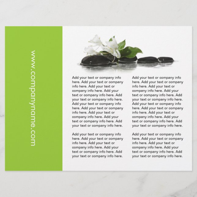 Three Fold Aesthetician Flyer (Front)